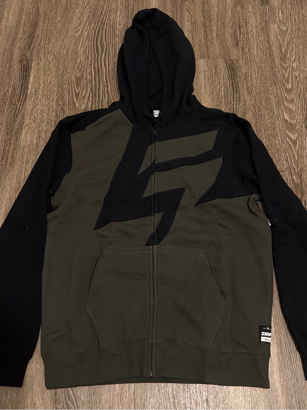 NWT SHIFT MX Fraction Zip Hoodie Small Moto